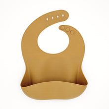 Load image into Gallery viewer, MM Silicone Bib: MUSTARD
