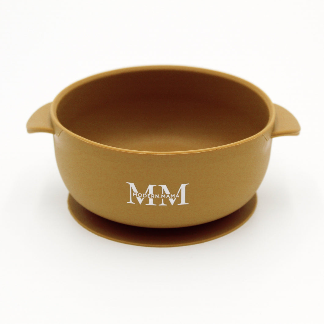 MM Suction Bowl: MUSTARD