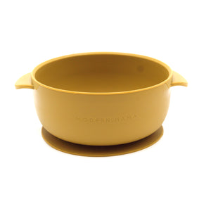 NEW MM Suction Bowl: MUSTARD