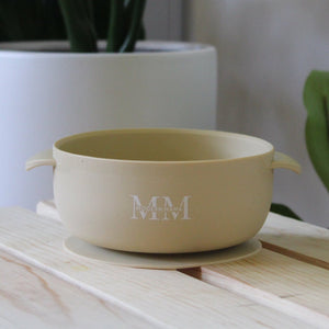 MM Suction Bowl: ALMOND