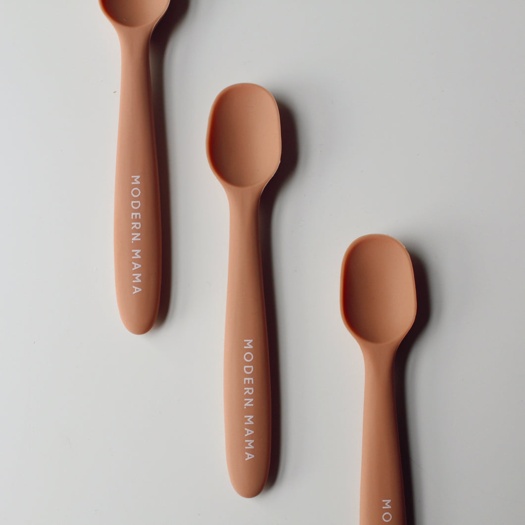 MM Silicone Spoon Set: MAUVE