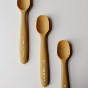 MM Silicone Spoon Set: MUSTARD